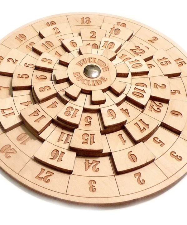 Euclide Series Wooden Logic Puzzle Tabletop Edition